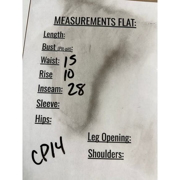 Boston Proper Denim Pants Women 10 Abstract Geometric Retro High Waisted White - Picture 5 of 9